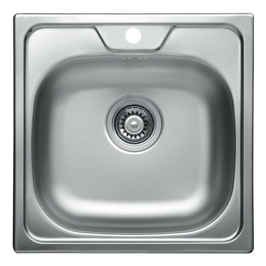 ALVEUS 1074634 - Fregadero de cocina ALLUX 48x48 cm acero mate/satén