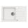 ALVEUS 1090944 - Fregadero de cocina ROCK 78x48 cm granito/blanco