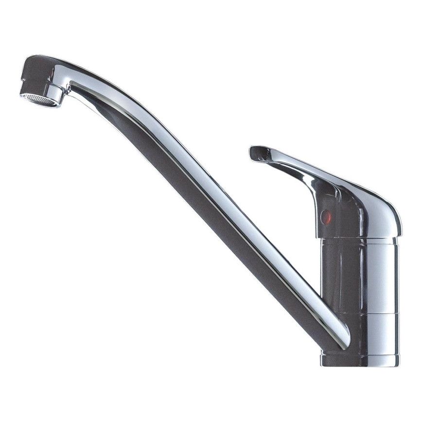 ALVEUS 1091137 - Grifo de fregadero RIVIERA 14,8 cm acero inoxidable