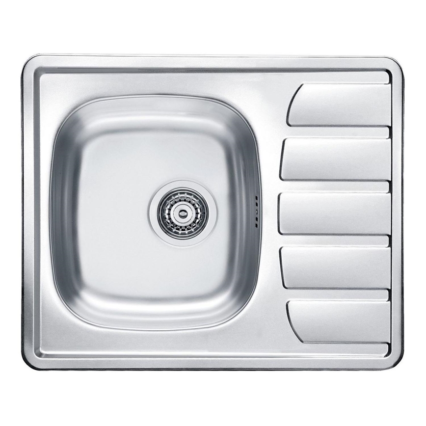 ALVEUS 1098940 - Fregadero de cocina ZOOM 61,5x50 cm satin, para montaje superior