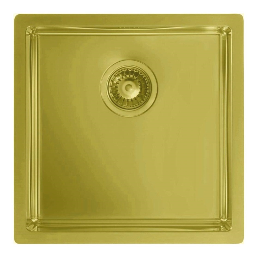 ALVEUS 1103319 - Fregadero de cocina QUADRIX 45x45 cm dorado monarca