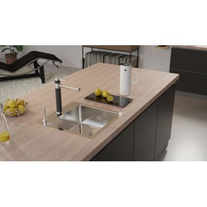ALVEUS 1103609 - Fregadero de cocina PURE 52,5x51,5 cm satén