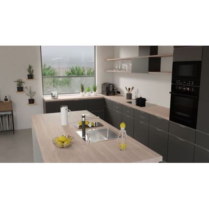 ALVEUS 1103609 - Fregadero de cocina PURE 52,5x51,5 cm satén