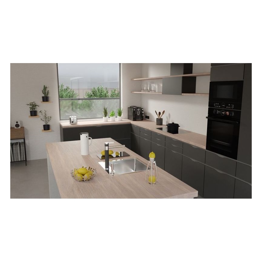 ALVEUS 1103609 - Fregadero de cocina PURE 52,5x51,5 cm satén