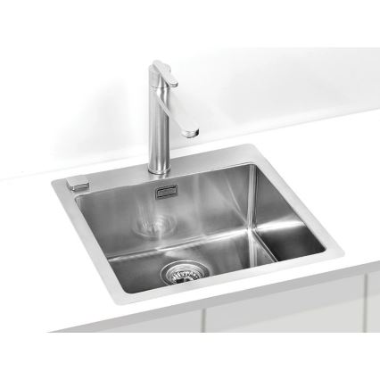ALVEUS 1103609 - Fregadero de cocina PURE 52,5x51,5 cm satén