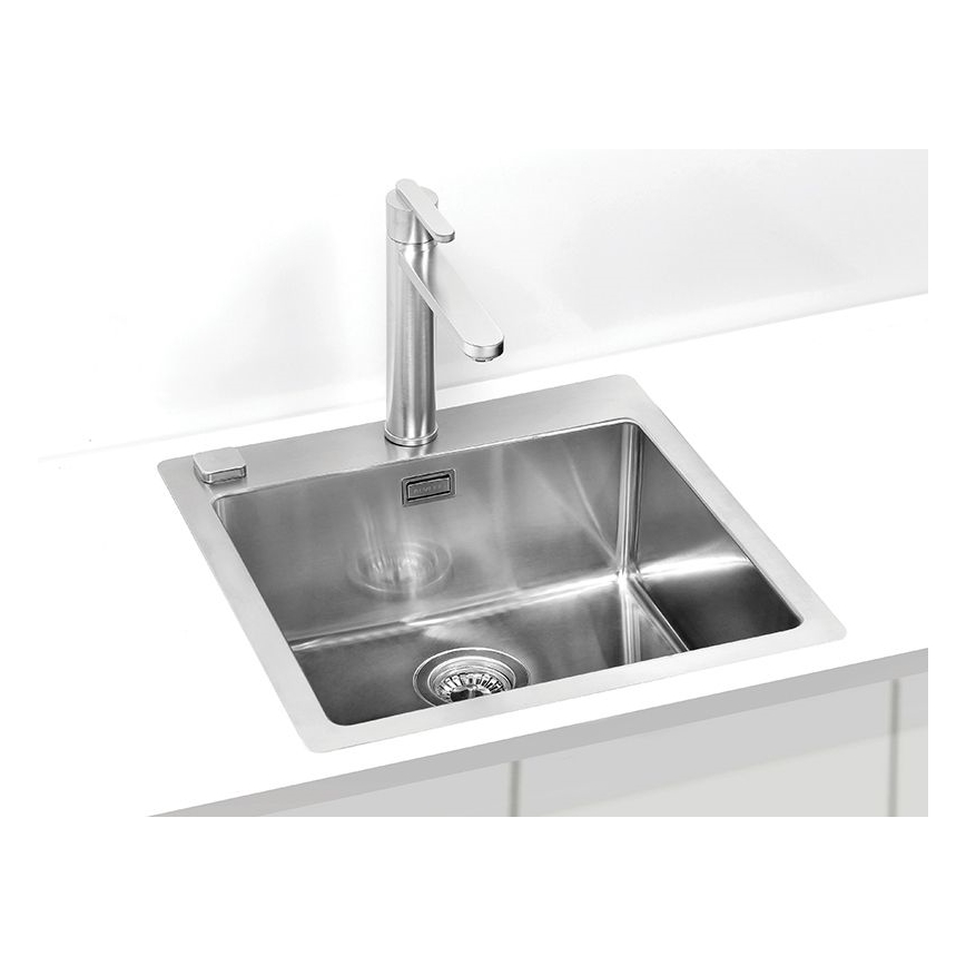 ALVEUS 1103609 - Fregadero de cocina PURE 52,5x51,5 cm satén