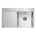 ALVEUS 1103651 - Fregadero de cocina PURE 79x52,5 cm satin, derecho