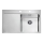 ALVEUS 1103651 - Fregadero de cocina PURE 79x52,5 cm satin, derecho