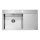 ALVEUS 1103652 - Fregadero de cocina PURE 86x52,5 cm satin, izquierda