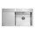 ALVEUS 1103653 - Fregadero de cocina PURE 86x52,5 cm satin, derecho