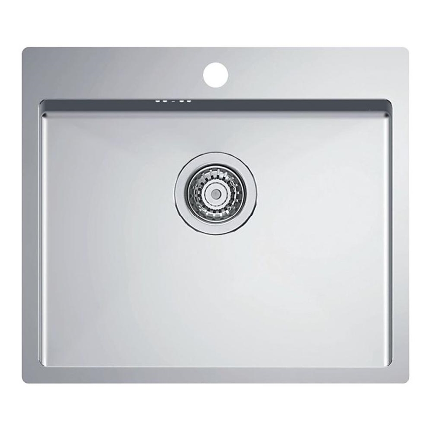 ALVEUS 1124382 - Fregadero de cocina QUARTO 55x48 cm satén