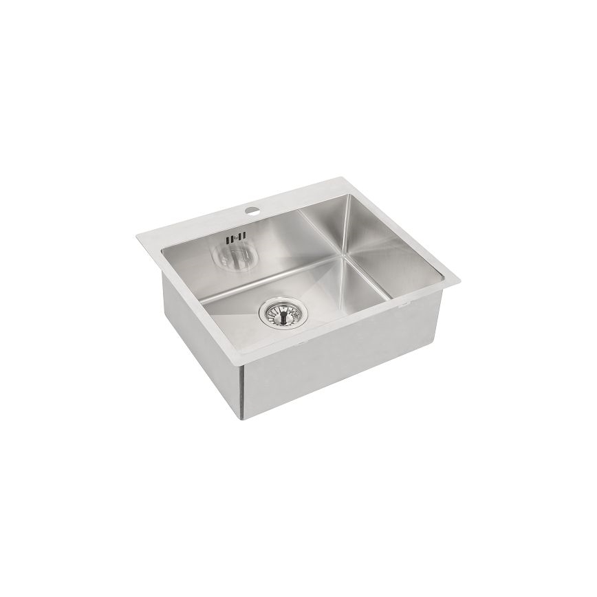 ALVEUS 1124382 - Fregadero de cocina QUARTO 55x48 cm satén