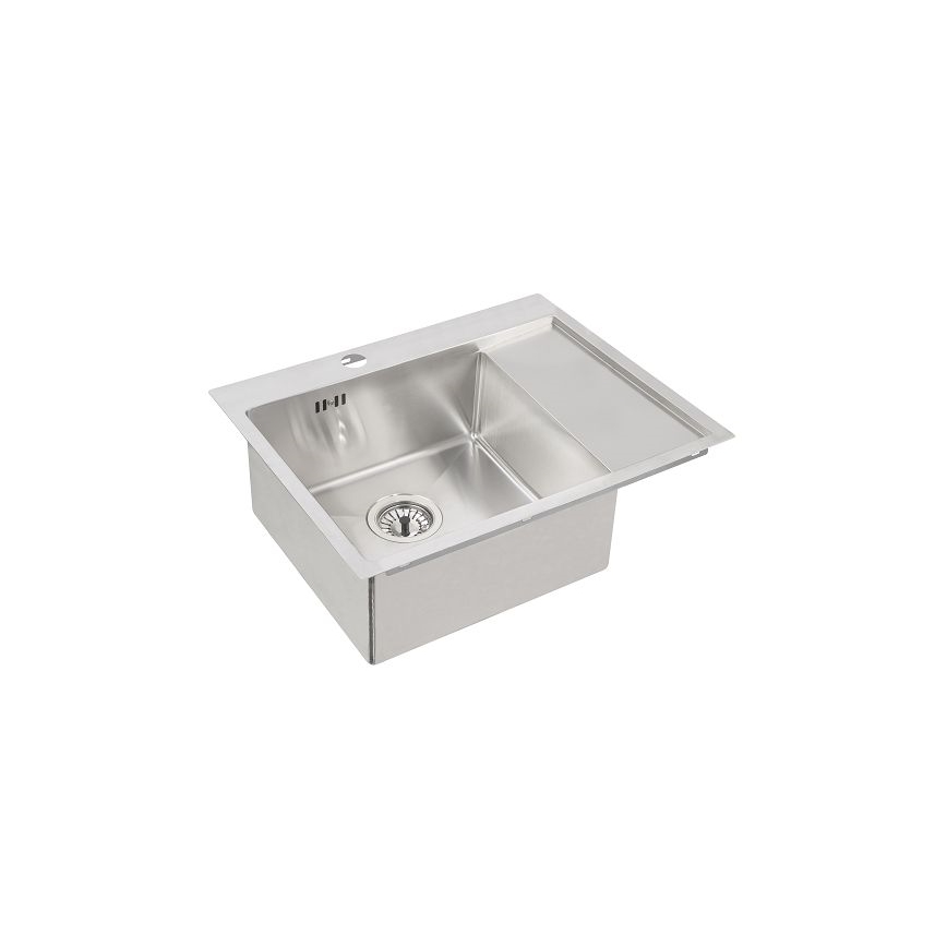 ALVEUS 1124383 - Fregadero de cocina QUARTO 61,5x48 cm satén
