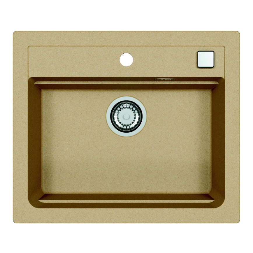 ALVEUS 1131994 - Fregadero de cocina ATROX 59x50 cm granito/beige
