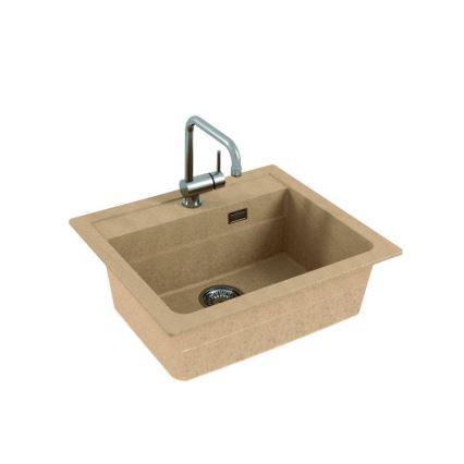 ALVEUS 1131994 - Fregadero de cocina ATROX 59x50 cm granito/beige