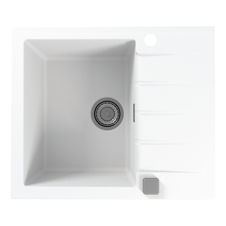ALVEUS 1132017 - Fregadero de cocina CADIT 59x50 cm granito/blanco