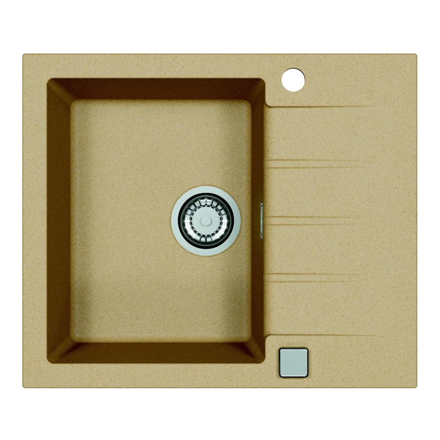 ALVEUS 1132019 - Fregadero de cocina CADIT 59x50 cm granito/beige