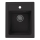 ALVEUS 1139771 - Fregadero de cocina ATROX 50x40 cm granito/negro