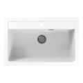 ALVEUS 1140443 - Fregadero de cocina ATROX 79x50 cm granito/blanco