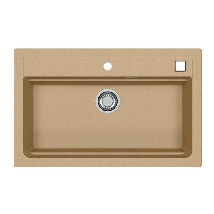 ALVEUS 1140445 - Fregadero de cocina ATROX 79x50 cm granito/beige