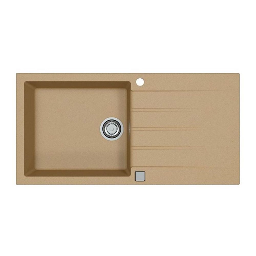 ALVEUS 1140597 - Fregadero de cocina CADIT 100x50 cm granito/beige