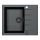 ALVEUS 1148158 - Fregadero de cocina CADIT 59x50 cm granito/negro