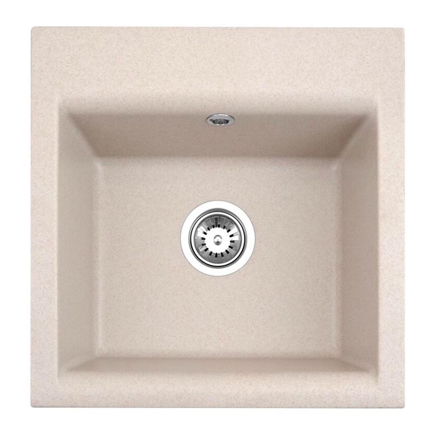 ALVEUS 1149111 - Fregadero de cocina GEM 50x50 cm granito/beige