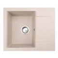 ALVEUS 1149114 - Fregadero de cocina GEM 59x50 cm granito/beige