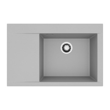 ALVEUS 1149499 - Fregadero de cocina PURE 79x51,5 cm granito/gris