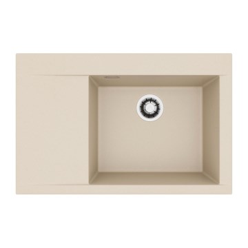 ALVEUS 1149500 - Fregadero de cocina PURE 79x51,5 cm granito/beige