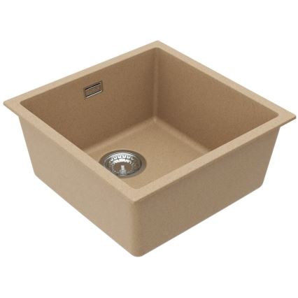 ALVEUS 1150047 - Fregadero de cocina OMNI 45x45 cm granito/beige