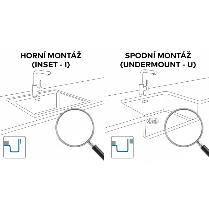 ALVEUS 1150047 - Fregadero de cocina OMNI 45x45 cm granito/beige