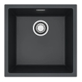 ALVEUS 1150048 - Fregadero de cocina OMNI 45x45 cm granito/negro