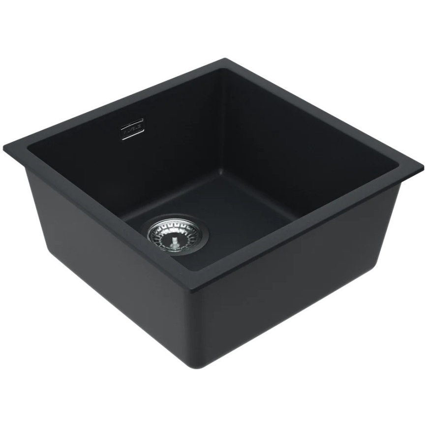 ALVEUS 1150048 - Fregadero de cocina OMNI 45x45 cm granito/negro