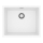 ALVEUS 1150051 - Fregadero de cocina OMNI 55x45 cm granito/blanco