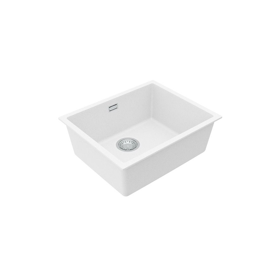 ALVEUS 1150051 - Fregadero de cocina OMNI 55x45 cm granito/blanco