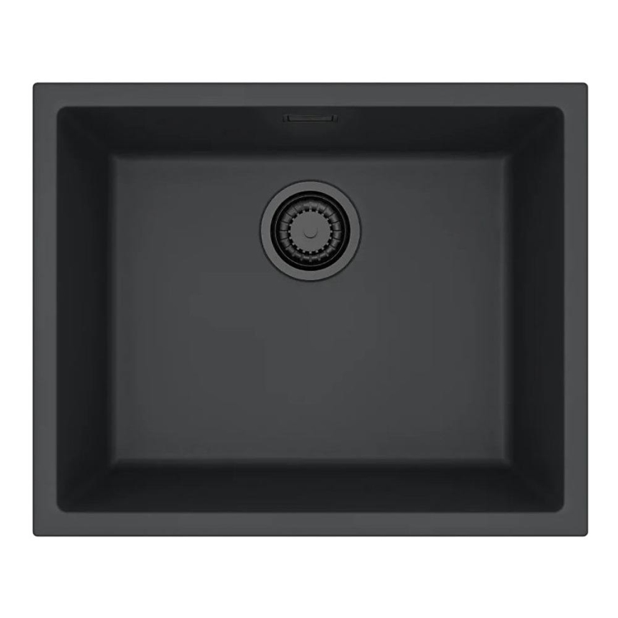 ALVEUS 1150057 - Fregadero de cocina OMNI 55x45 cm granito/negro