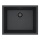 ALVEUS 1150057 - Fregadero de cocina OMNI 55x45 cm granito/negro