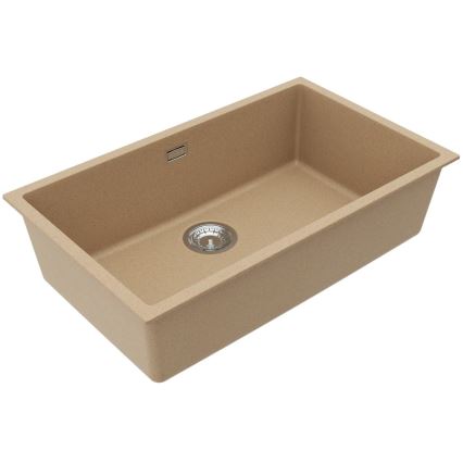 ALVEUS 1150061 - Fregadero de cocina OMNI 75x45 cm granito/beige
