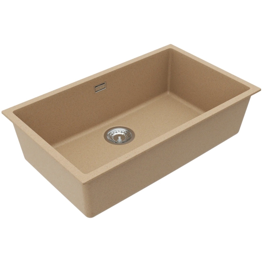 ALVEUS 1150061 - Fregadero de cocina OMNI 75x45 cm granito/beige