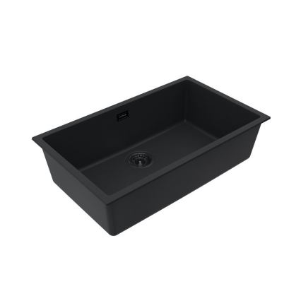 ALVEUS 1150064 - Fregadero de cocina OMNI 75x45 cm granito/negro
