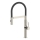 ALVEUS 1150892 - Grifo de fregadero con caño flexible y ducha MIRAGE 49,5 cm satinado