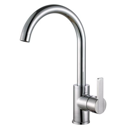 ALVEUS SET0026 - Fregadero de cocina LINE 79x50 cm + grifo TONIA 29,5 cm satinado/brillante cromado