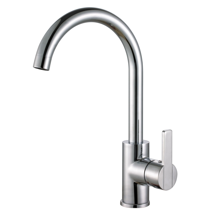 ALVEUS SET0026 - Fregadero de cocina LINE 79x50 cm + grifo TONIA 29,5 cm satinado/brillante cromado