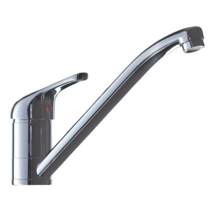 ALVEUS SETA265 - Fregadero de cocina ZOOM 61,5x50 cm + grifo RIVIERA 14,8 cm satin/brillante cromo