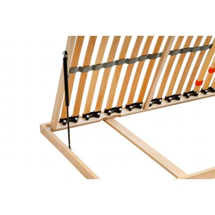 Ambiamo - Base de cama de láminas flexible con inclinación lateral por pistón ODENSE 200x90 cm izquierda