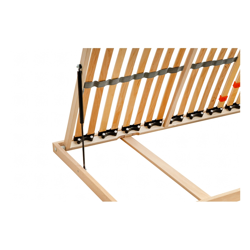 Ambiamo - Base de cama de láminas flexible con inclinación lateral por pistón ODENSE 200x90 cm izquierda