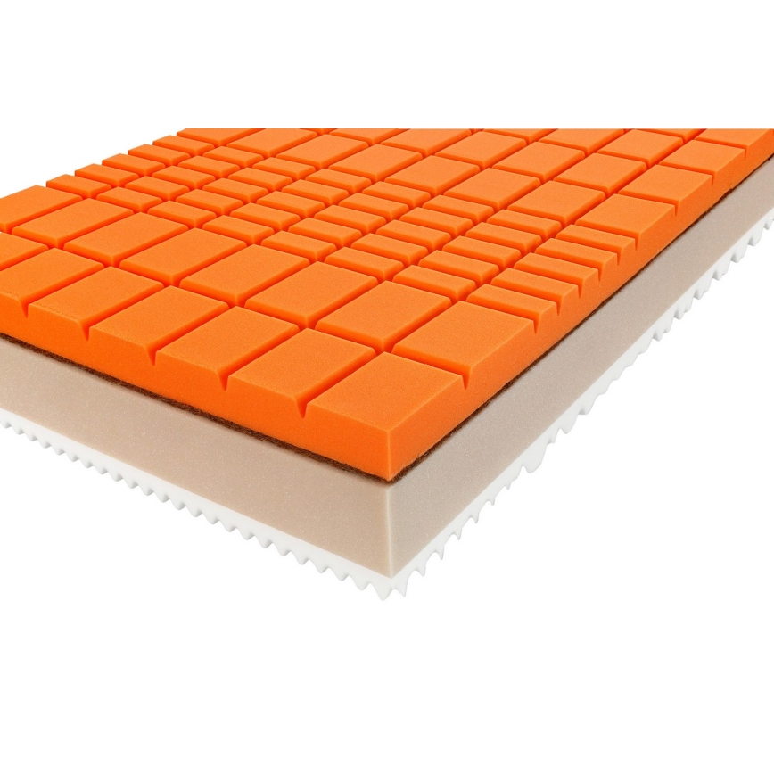 Ambiamo - Colchón de espuma URANOS 1 100x200 cm de coco