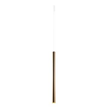 Amplex - Lámpara colgante 1xGU10-MR11/15W/230V blanco/latón