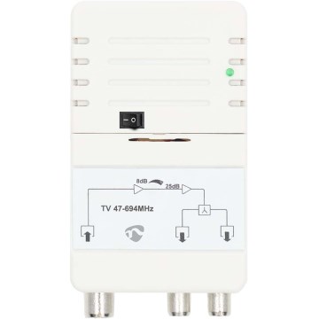Amplificador de antena de 2 bandas 230 V